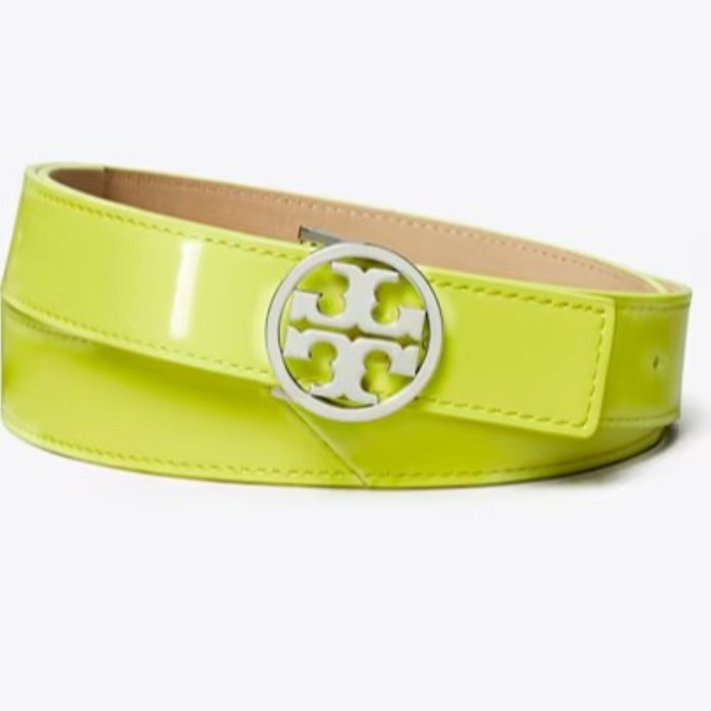 TORY BURCH 1" MILLER PATENT BELT